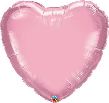 Balloon Foil Heart 36" Inflated
