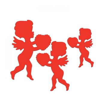 Cupid Assorted Cutouts - Pack of 6