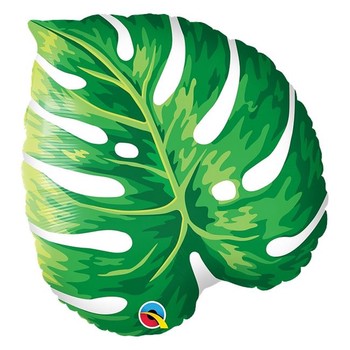 Balloon Foil Philodendron 21"