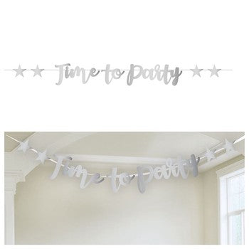Banner - Time To Party Letters - 2.5m