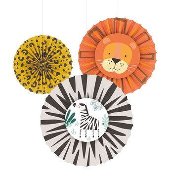 Fan Paper Get Wild Pack of 3