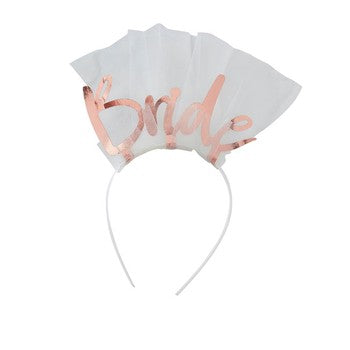 Hen Party Headband Bride's Veil