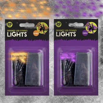 Spooky 20 LED Battery Operated String Lights