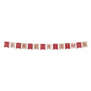 Merry Christmas Card Banner