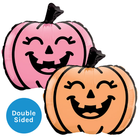 Smiling Pumpkin Foil 20"