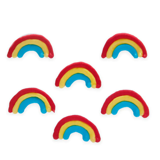 Rainbow Sugar Craft Toppers