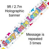 Sorry Your Leaving Banner - 9ft