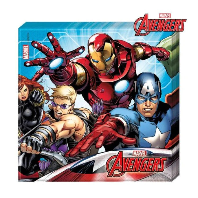Marvel Avengers Napkins 20pk