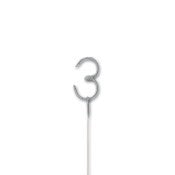 Candle Sparkler Number
